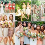 mixed matched bridesmaid dresses
